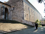 Abbazia di Casamari: gradinata d'ingresso - foto Armando Lombardi