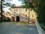 Abbazia di Casamari: l'ingresso dal cortile interno - foto Armando Lombardi